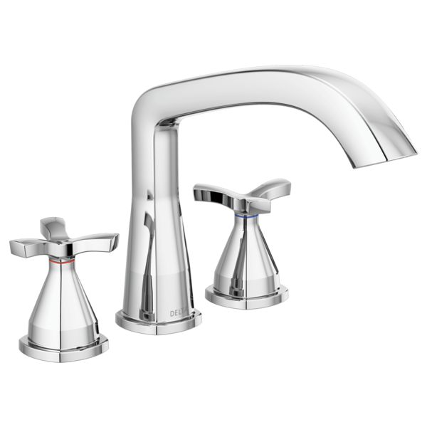 Delta T27766 Three Hole Roman Tub Trim