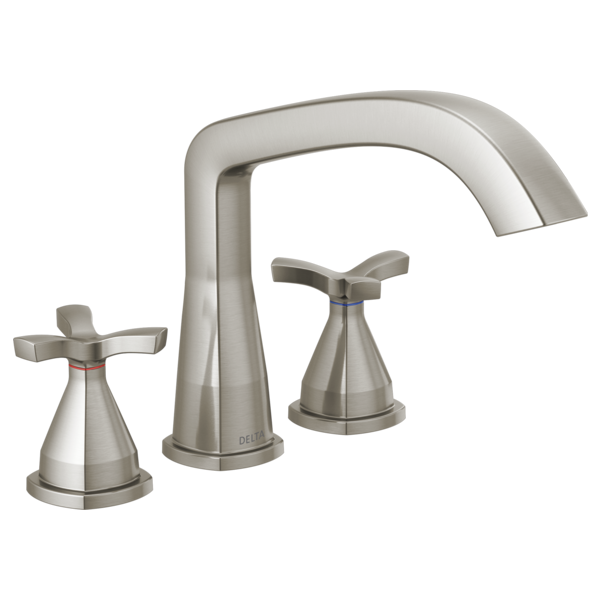 Delta T27766 Three Hole Roman Tub Trim