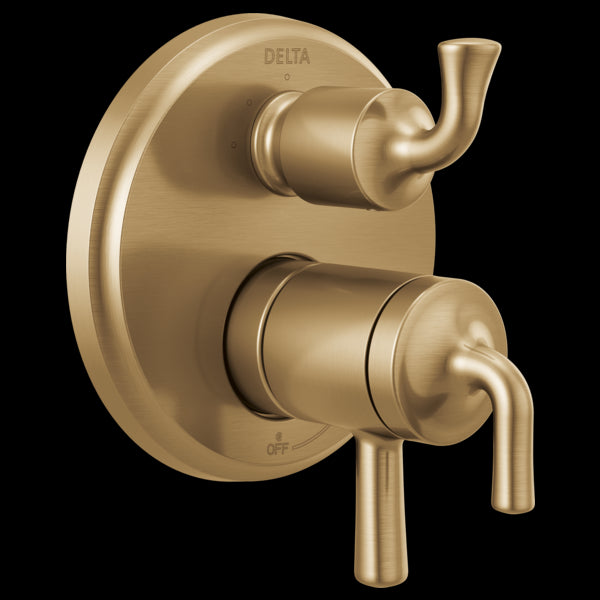 Delta T27833 2-Handle Monitor 17 Series Valve Trim with 3-or 6-Setting Diverter