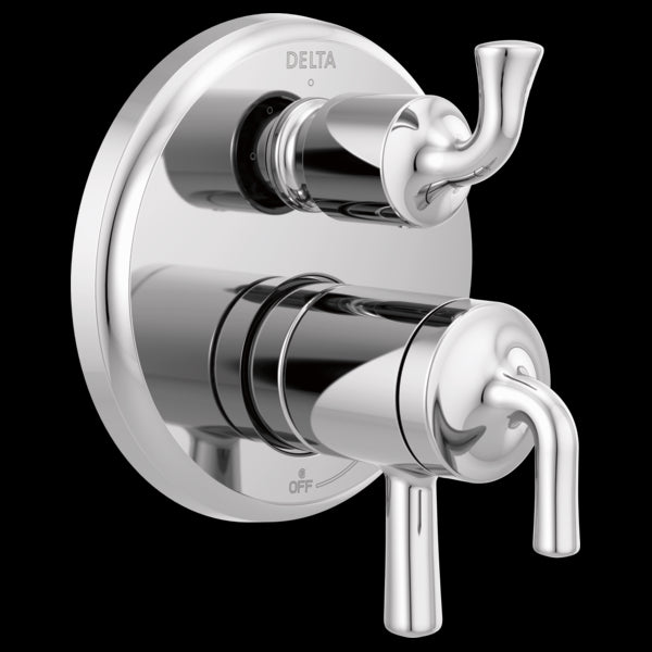 Delta T27833 2-Handle Monitor 17 Series Valve Trim with 3-or 6-Setting Diverter - Parent