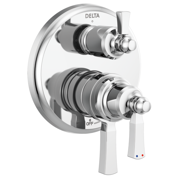 Delta T27856 Traditional 2-Handle Monitor 17 Series Valve Trim with 3 Setting Diverter - Parent