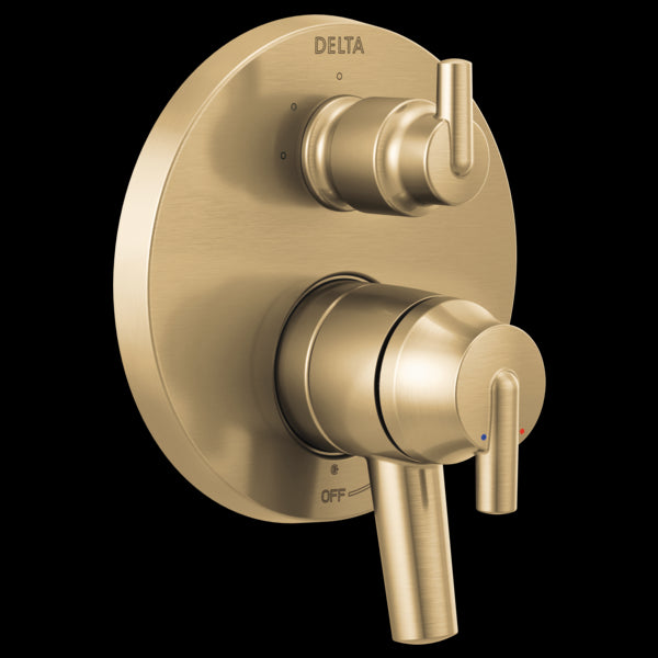 Delta T27859 Contemporary Monitor 17 Series Valve Trim with 3-Setting Integrated Diverter