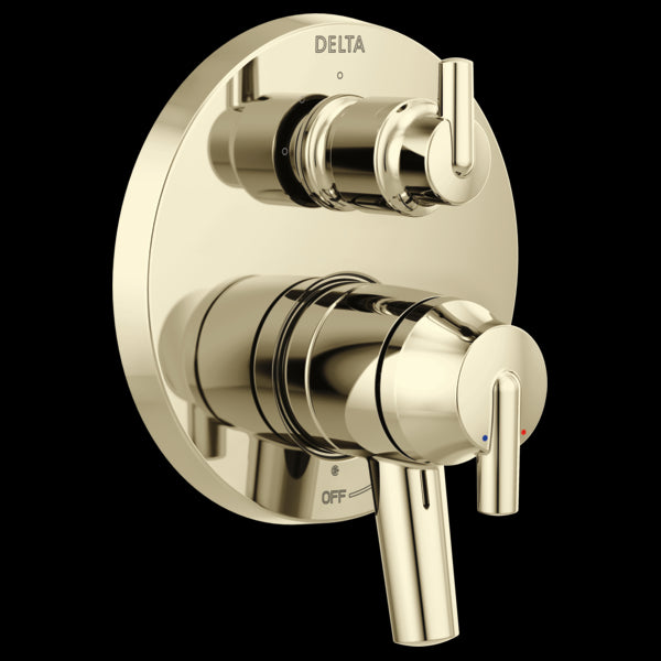Delta T27859 Contemporary Monitor 17 Series Valve Trim with 3-Setting Integrated Diverter