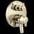 Delta T27859 Contemporary Monitor 17 Series Valve Trim with 3-Setting Integrated Diverter