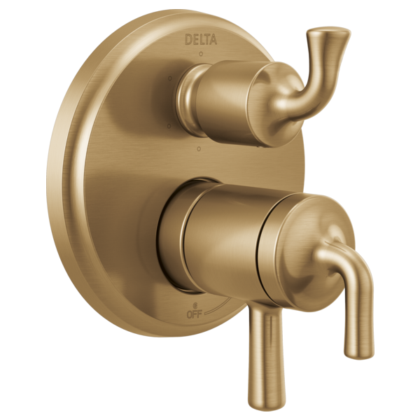 Delta T27933 2-Handle Monitor 17 Series Valve Trim with 3-or 6-Setting Diverter