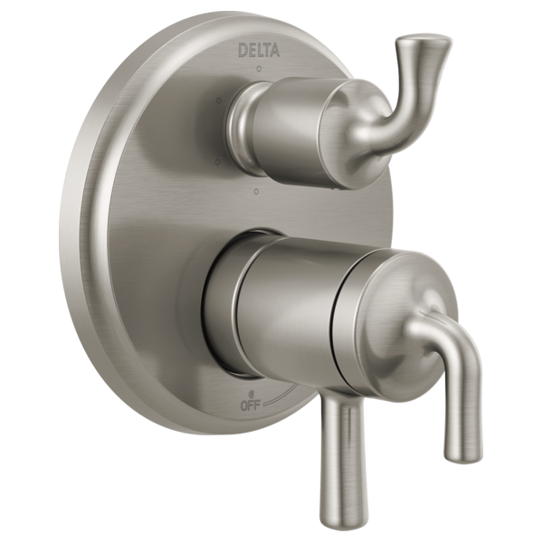 Delta T27933 2-Handle Monitor 17 Series Valve Trim with 3-or 6-Setting Diverter
