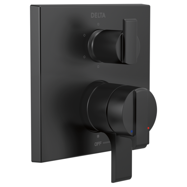 Delta T27967 Angular Modern Monitor 17 Series Valve Trim with 6-Setting Integrated Diverter