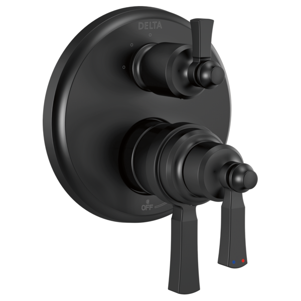 Delta T27T856 Traditional 2-Handle Monitor 17T Series Valve Trim with 3 Setting Diverter