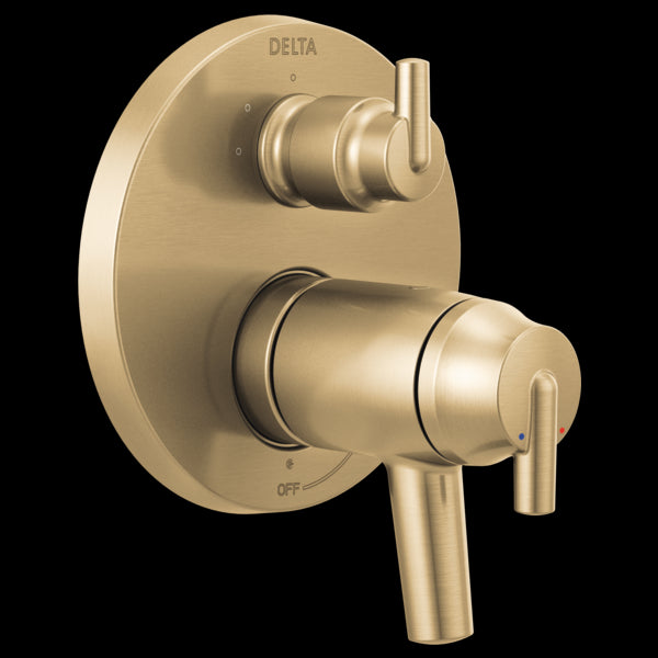 Delta T27T859 Contemporary TempAssure 17T Series Valve Trim with 3-Setting Integrated Diverter