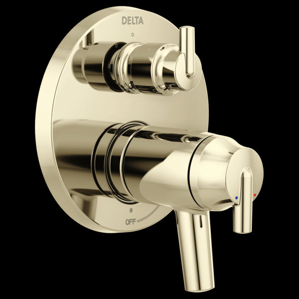 Delta T27T859 Contemporary TempAssure 17T Series Valve Trim with 3-Setting Integrated Diverter