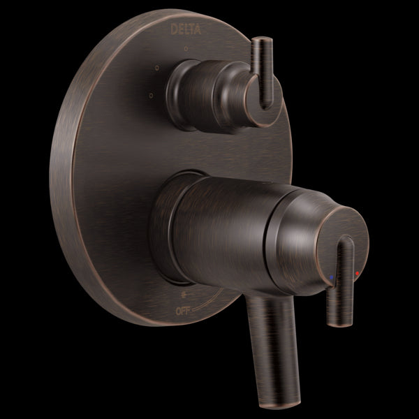 Delta T27T859 Contemporary TempAssure 17T Series Valve Trim with 3-Setting Integrated Diverter