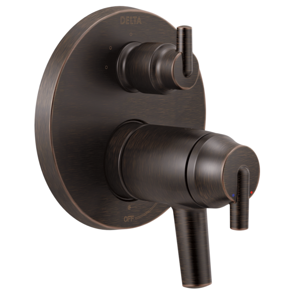 Delta T27T859 Contemporary TempAssure 17T Series Valve Trim with 3-Setting Integrated Diverter