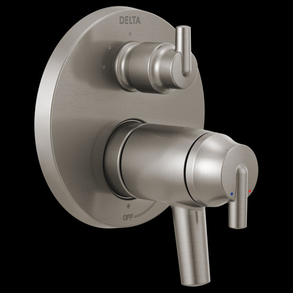 Delta T27T859 Contemporary TempAssure 17T Series Valve Trim with 3-Setting Integrated Diverter
