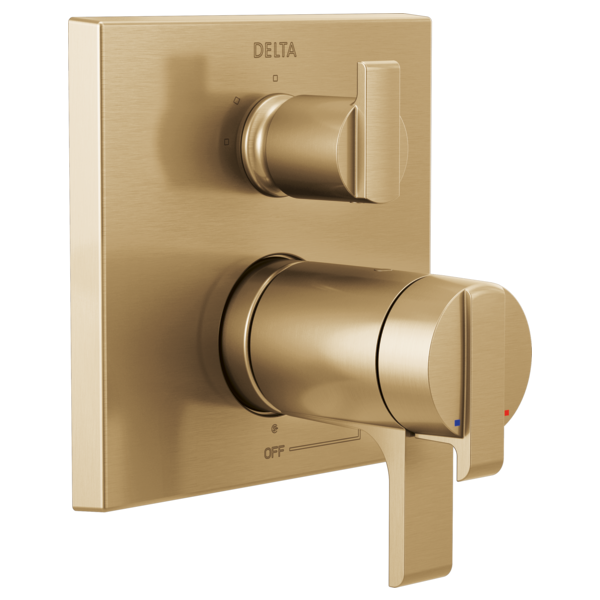 Delta T27T867 Angular Modern TempAssure 17T Series Valve Trim with 3-Setting Integrated Diverter