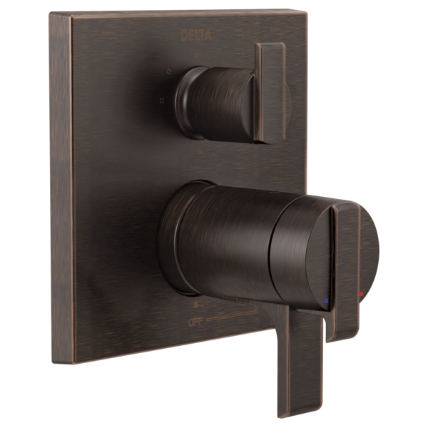 Delta T27T867 Angular Modern TempAssure 17T Series Valve Trim with 3-Setting Integrated Diverter