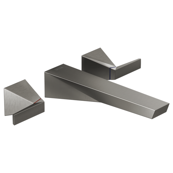 Delta T3543LF-PR-WL Two Handle Wall Mount Bathroom Faucet Trim - Parent