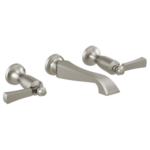 Delta T3556LF-WL Two Handle Wall Mount Bathroom Faucet Trim Only
