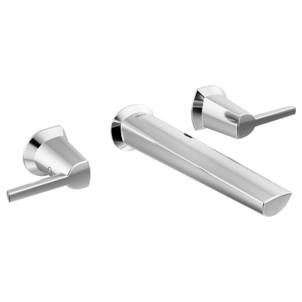 Delta T3571LF-PR-WL Two Handle Wall Mount Bathroom Faucet - Parent