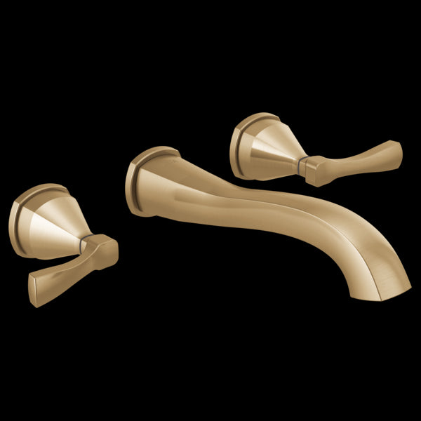 Delta T3576LF-PR-WL Two Handle Wall Mount Bathroom Faucet Trim - Parent