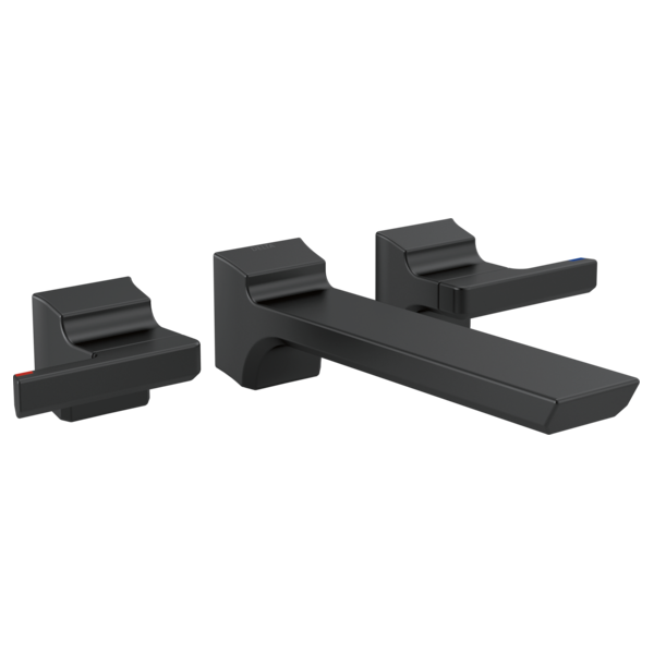 Delta T3599LF-BLWL Two-Handle Wall Mount Bathroom Faucet Trim