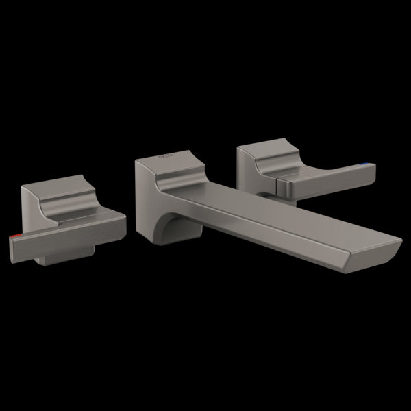 Delta T3599LF-PR-WL Two Handle Wall Mount Bathroom Faucet Trim - Parent