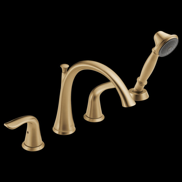 Delta T4738 Roman Tub with Hand Shower Trim
