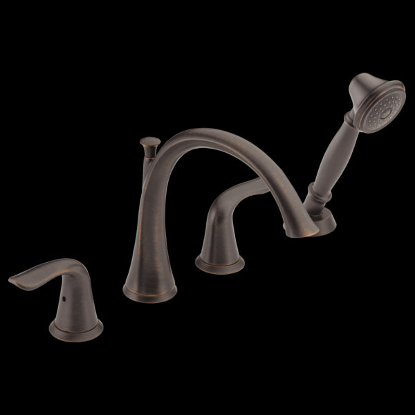 Delta T4738 Roman Tub with Hand Shower Trim