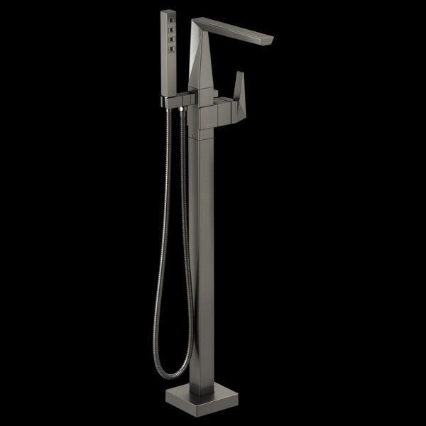 Delta T4743-PR-FL Single Handle Floor Mount Tub Filler Trim - Parent