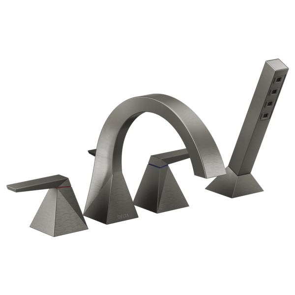Delta T4746 Two-Handle Roman Tub Trim with Hand Shower - Parent