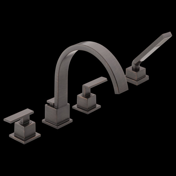 Delta T4753 Roman Tub Trim with Hand Shower