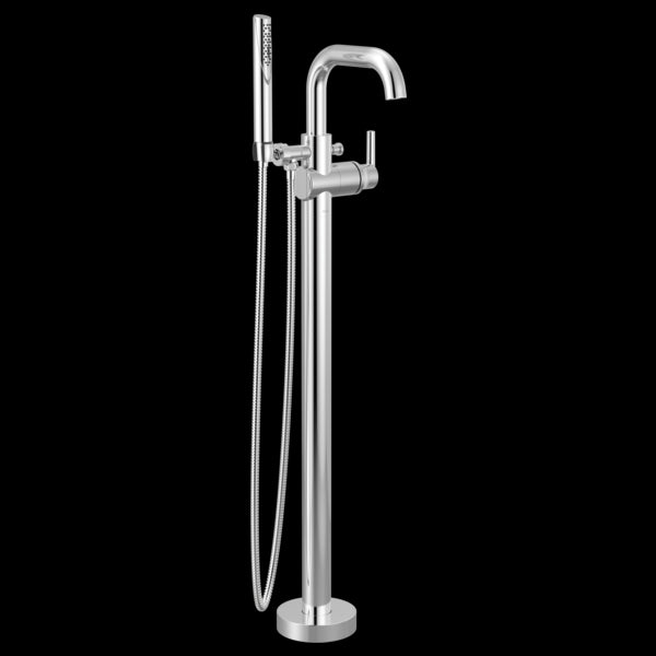 Delta T4754-FL Floor Mount Tub Filler