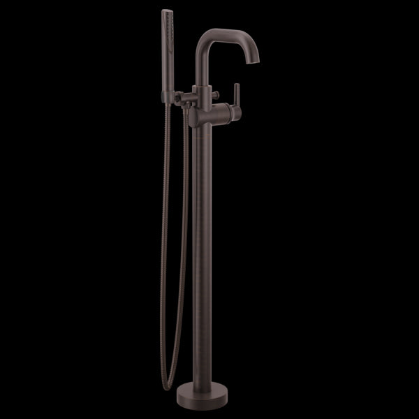 Delta T4754-FL Floor Mount Tub Filler