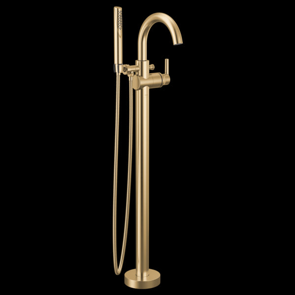 Delta T4759-FL Floor Mount Tub Filler Trim