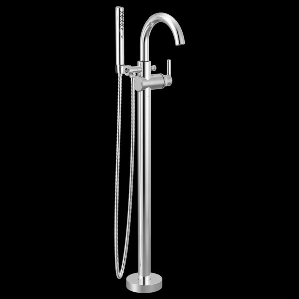 Delta T4759-FL Floor Mount Tub Filler Trim