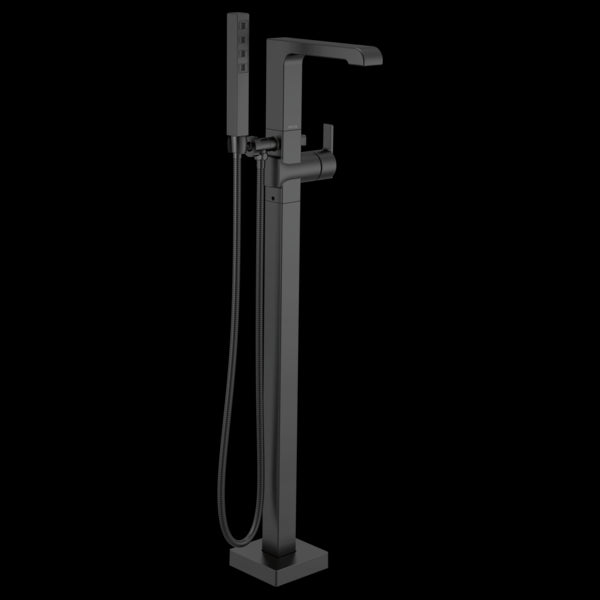 Delta T4767-FL Single Handle Floor Mount Tub Filler Trim with Hand Shower - Parent