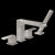 Delta T4767 Roman Tub Trim with Hand Shower