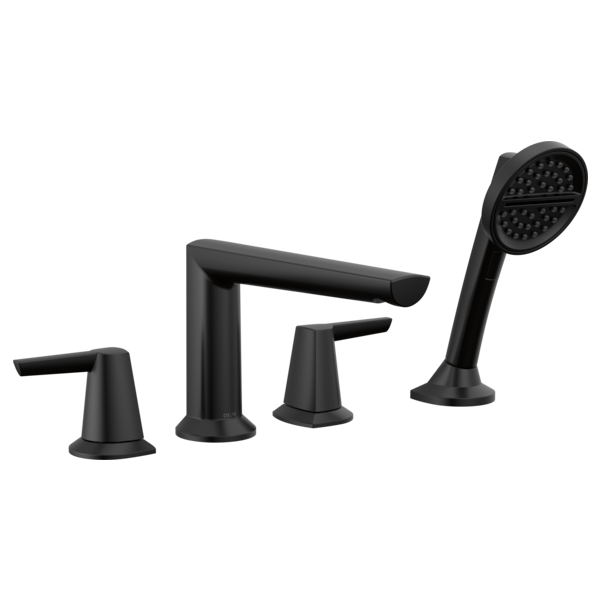 Delta T4771 4-Hole Roman Tub Trim with Hand Shower - Parent