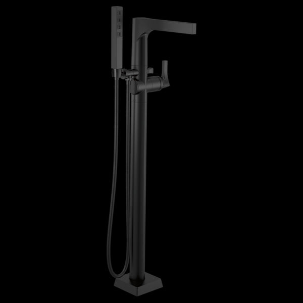 Delta T4774-FL Single Handle Floor Mount Tub Filler Trim with Hand Shower - Parent