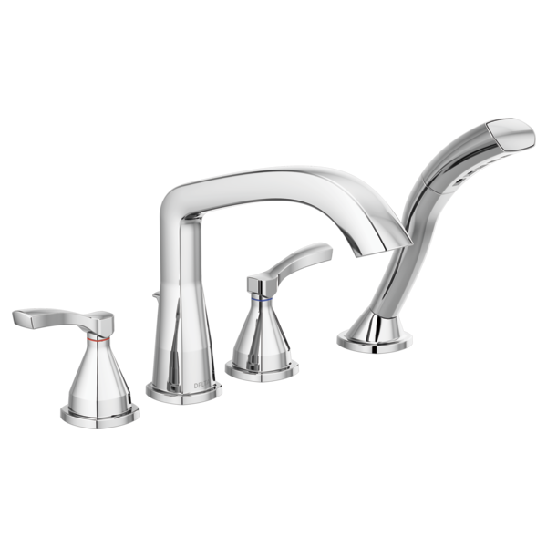 Delta T4776 Four Hole Roman Tub Trim