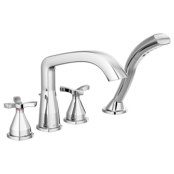 Delta T47766 Four Hole Roman Tub Trim