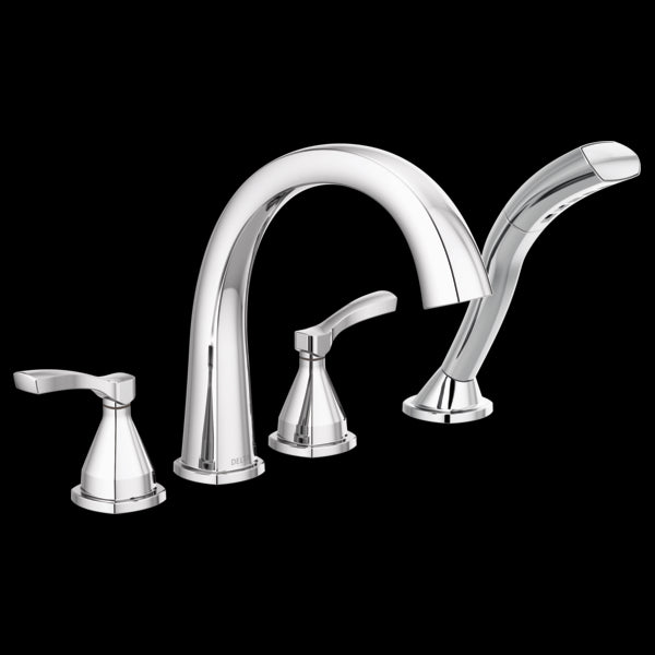 Delta T4777 Four Hole Roman Tub Trim