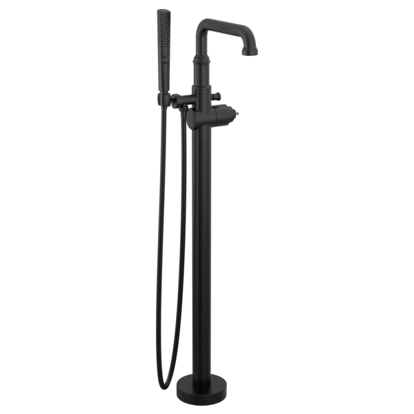 Delta T4784-BLLHP-FL Floor Mount Tub Filler Trim- Less Handle