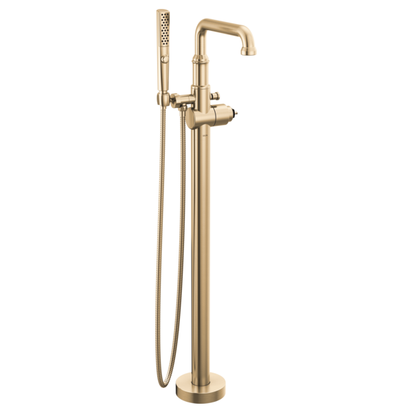 Delta T4784-PR-LHP-FL Floor Mount Tub Filler Trim- Less Handle - Parent