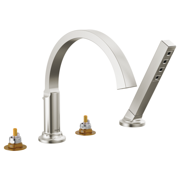 Delta T4788-PR-LHP Roman Tub Trim with Hand Shower