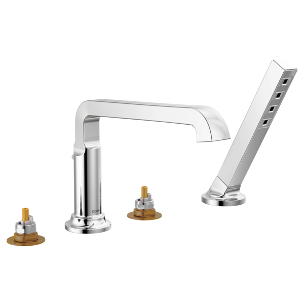 Delta T4789-PR-LHP Roman Tub Trim with Hand Shower