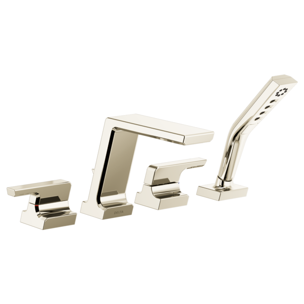Delta T4799 Roman Tub with Hand Shower Trim