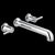 Delta T5759-WL Wall Mounted Tub Filler