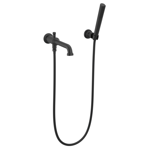 Delta T5784-BLLHP-WL Wall Mount Tub Filler Trim with Hand Shower - Less Handles
