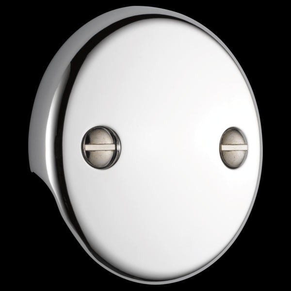 Delta U2693-PK Overflow Plate - 2 Hole Tub Drain