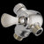 Delta U4929-PK 3-Way Shower Arm Diverter for Hand Shower